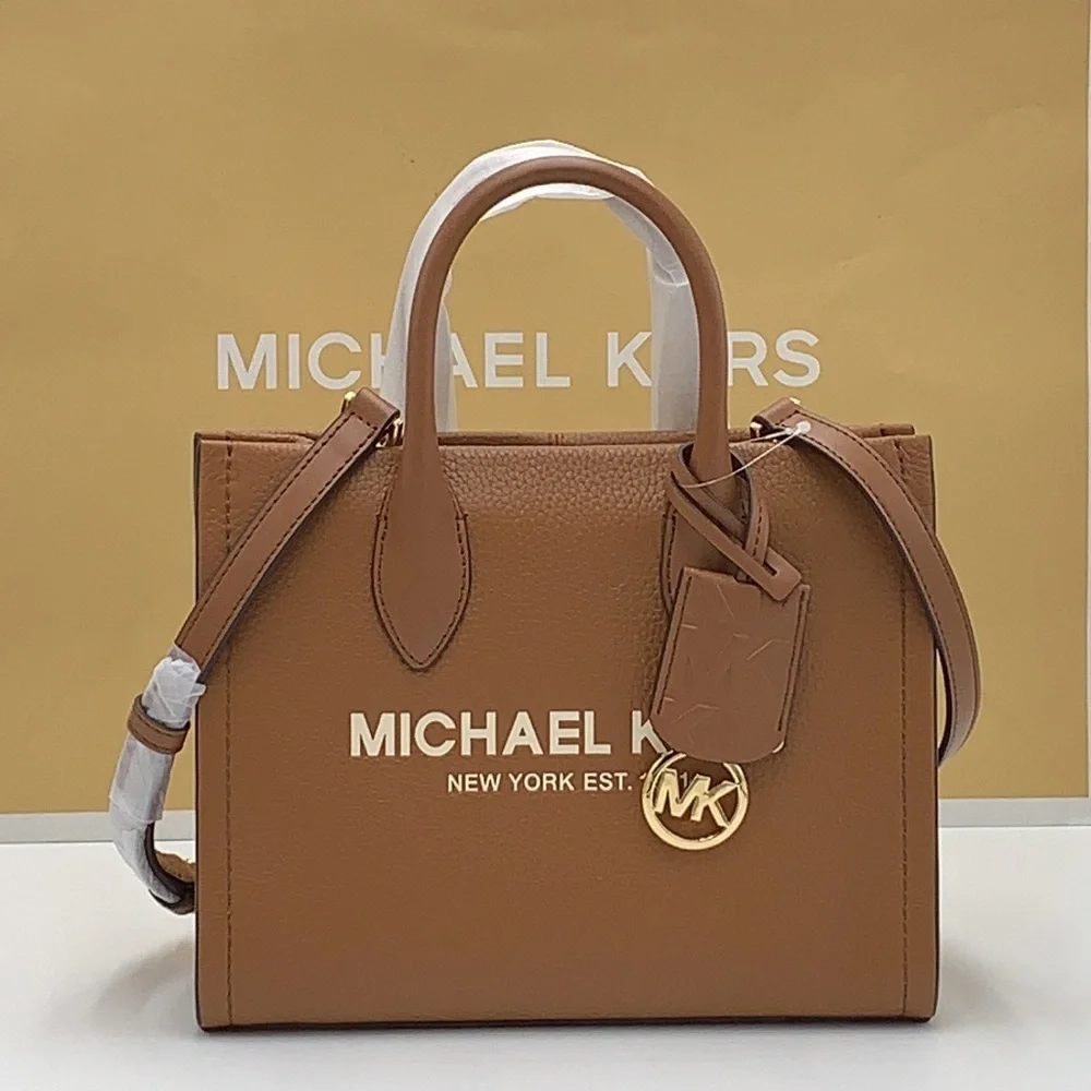 MICHAEL KORS Mirella Small Shopper TZ XBody Pebbled Leather Crossbody
Luggage - Picture 12 of 16
